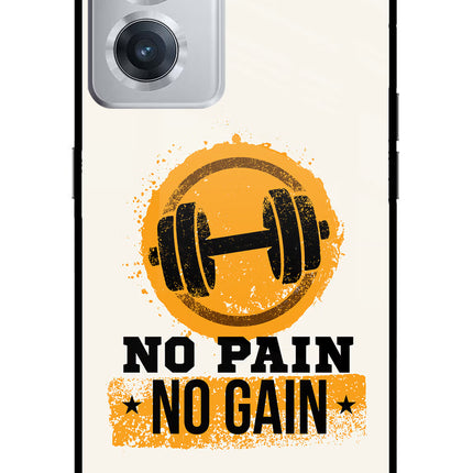 No Pain No Gain OnePlus Nord CE 2 5G Glass Case