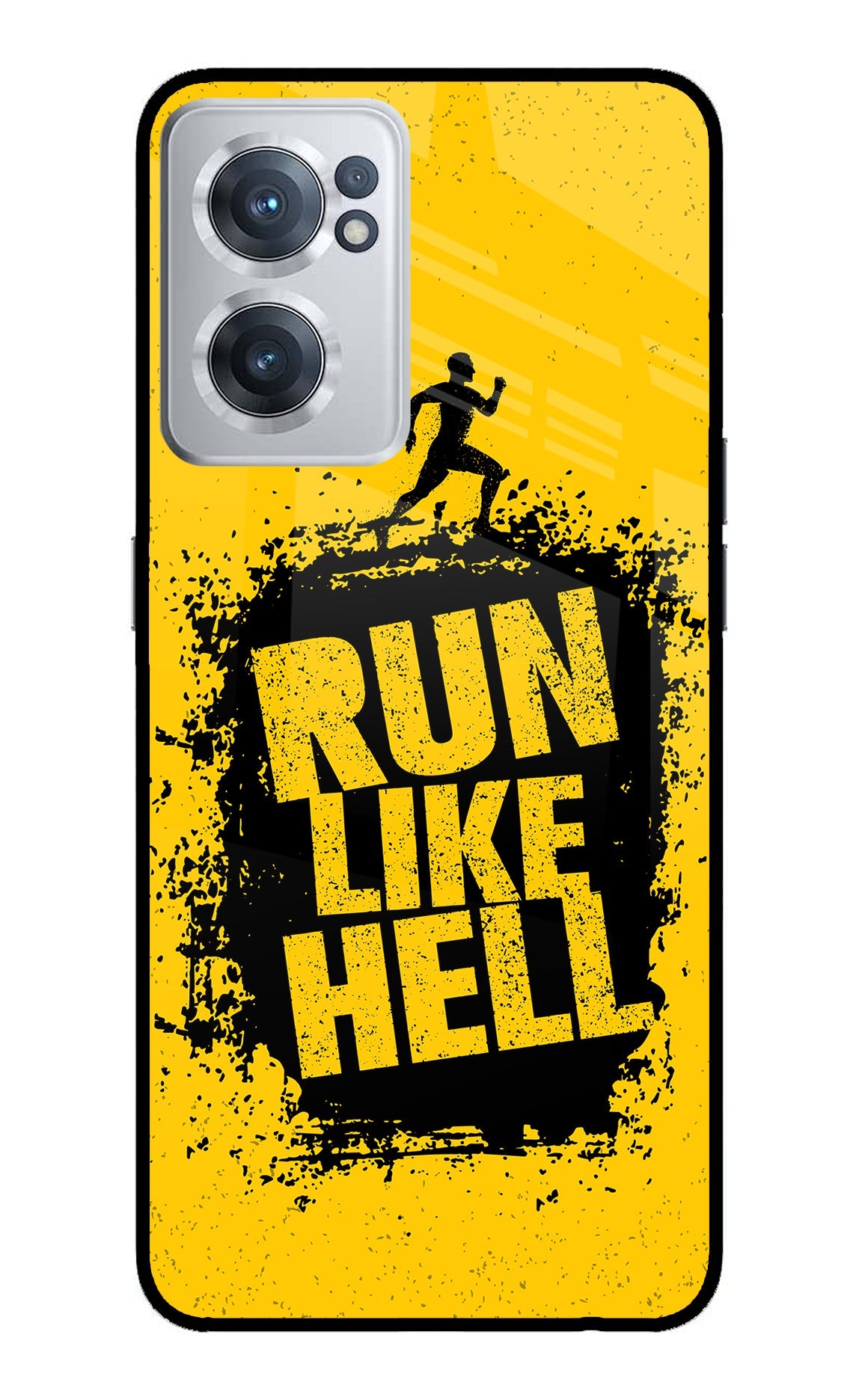 Run Like Hell OnePlus Nord CE 2 5G Back Cover