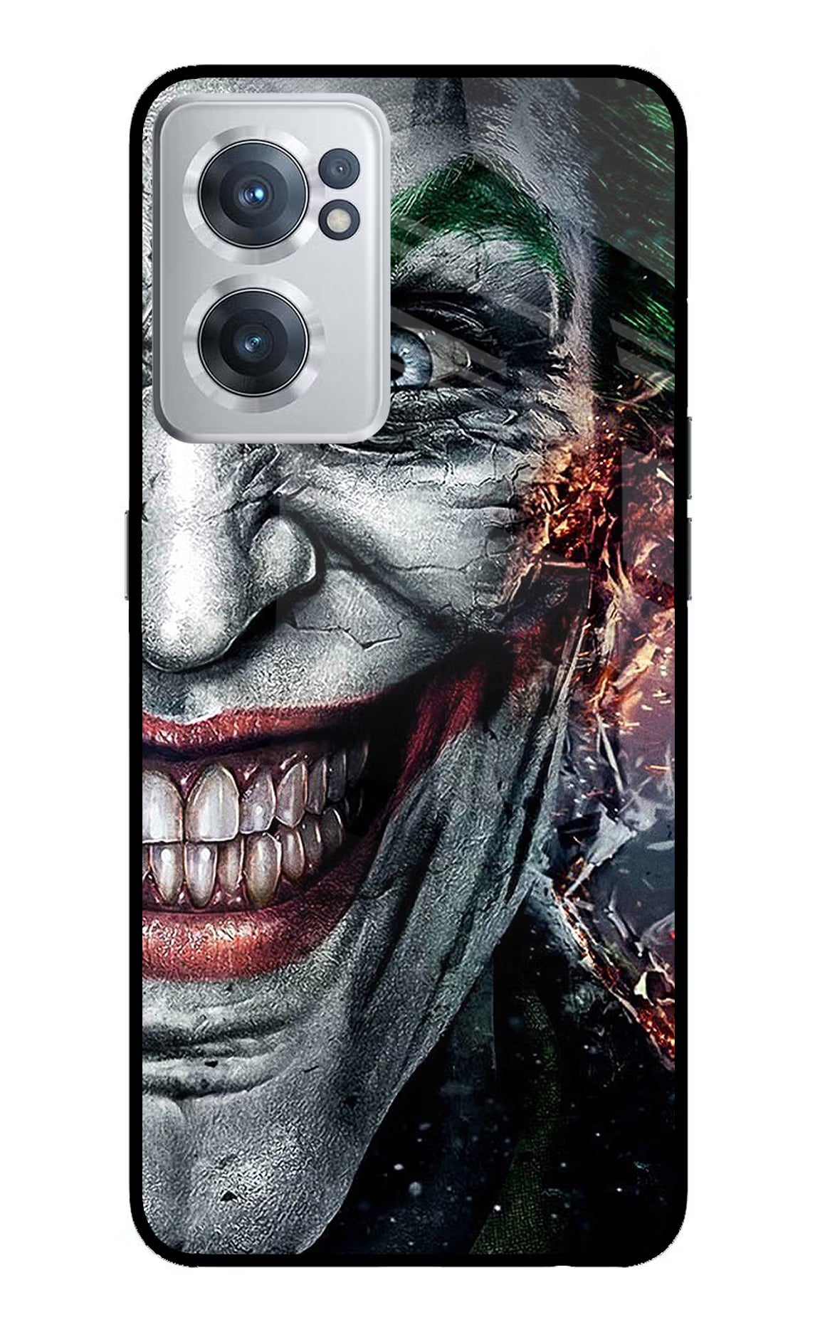 Joker Cam OnePlus Nord CE 2 5G Glass Case Back Cover by Casekaro