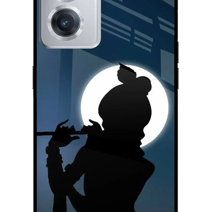 Shri Krishna Silhouette OnePlus Nord CE 2 5G Glass Case