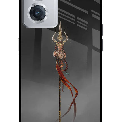 Shiv Trishul OnePlus Nord CE 2 5G Glass Case
