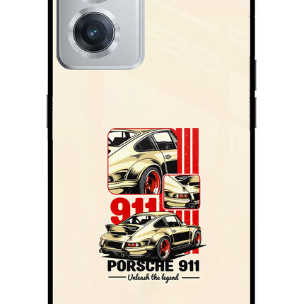 Classic Porsche 911 OnePlus Nord CE 2 5G Glass Case