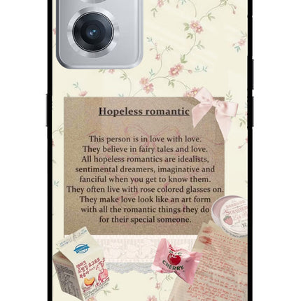 Hopeless Romantic OnePlus Nord CE 2 5G Glass Case