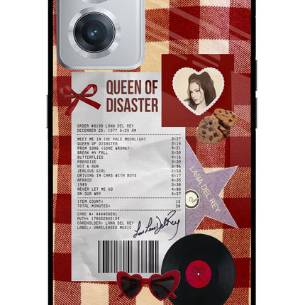Queen of Disaster OnePlus Nord CE 2 5G Glass Case