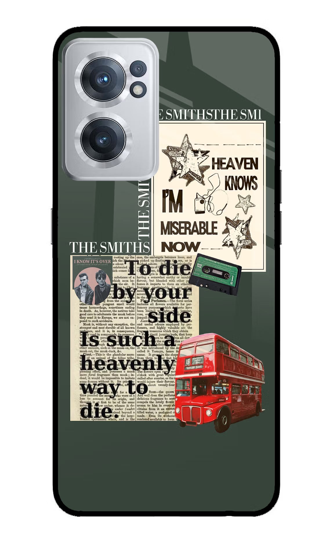 The Smiths OnePlus Nord CE 2 5G Glass Case Back Cover by Casekaro