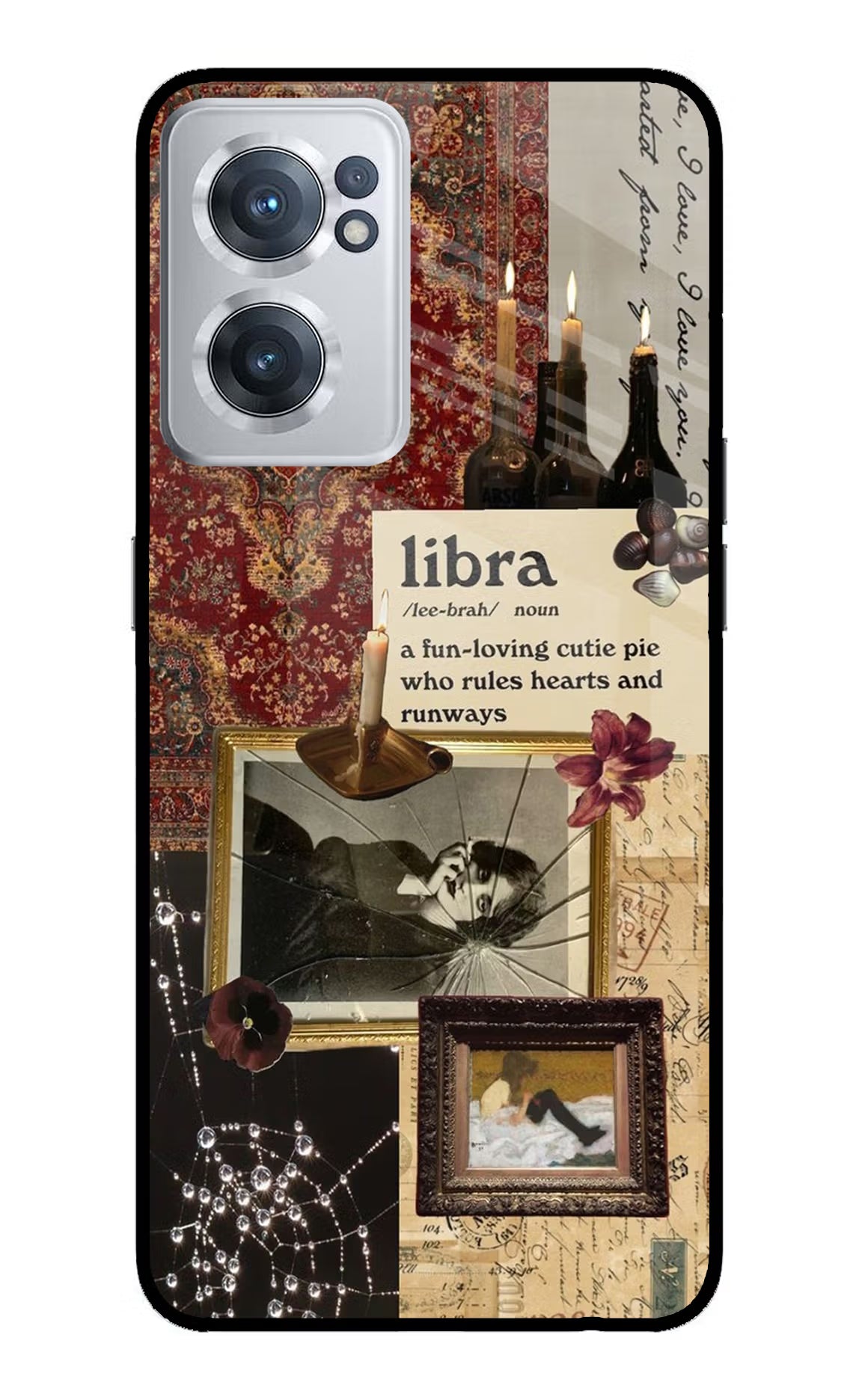 Libra Zodiac OnePlus Nord CE 2 5G Glass Case