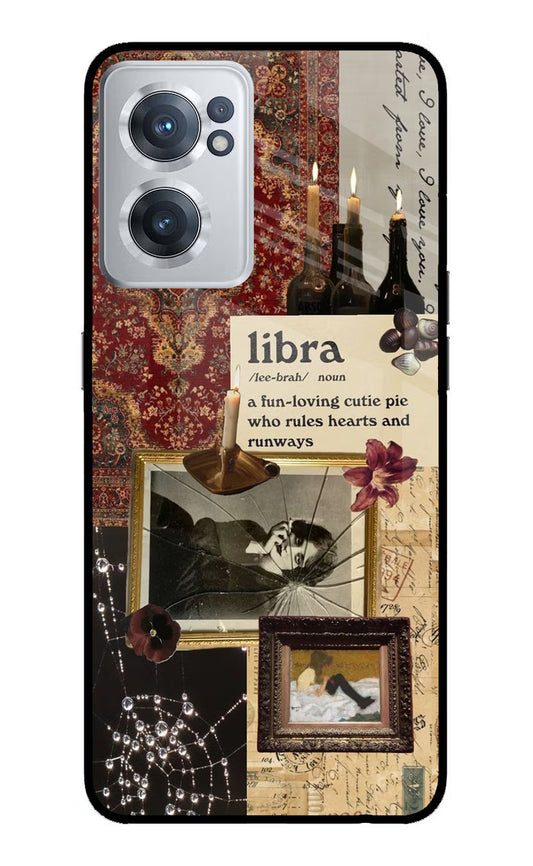 Libra Zodiac OnePlus Nord CE 2 5G Glass Case
