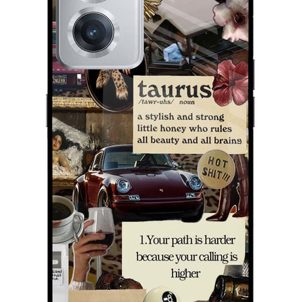 Taurus Zodiac OnePlus Nord CE 2 5G Glass Case