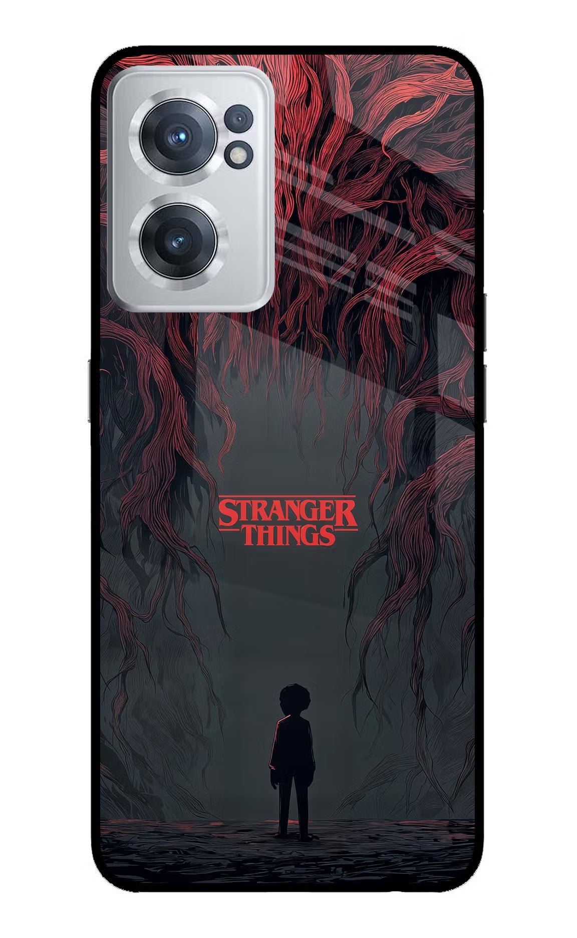 Ordinary Things Dark Side OnePlus Nord CE 2 5G Glass Case Back Cover by Casekaro