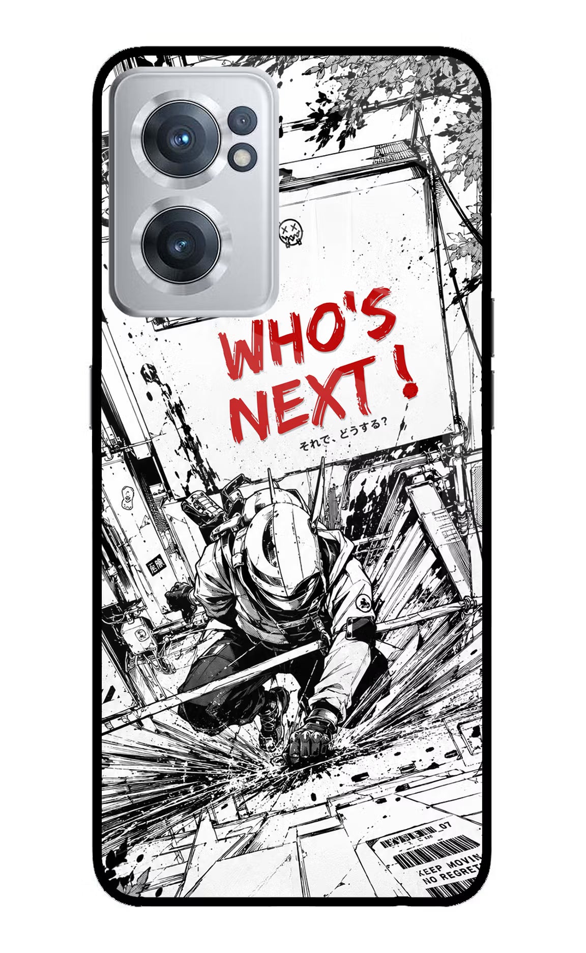 Who's Next OnePlus Nord CE 2 5G Glass Case Back Cover by Casekaro