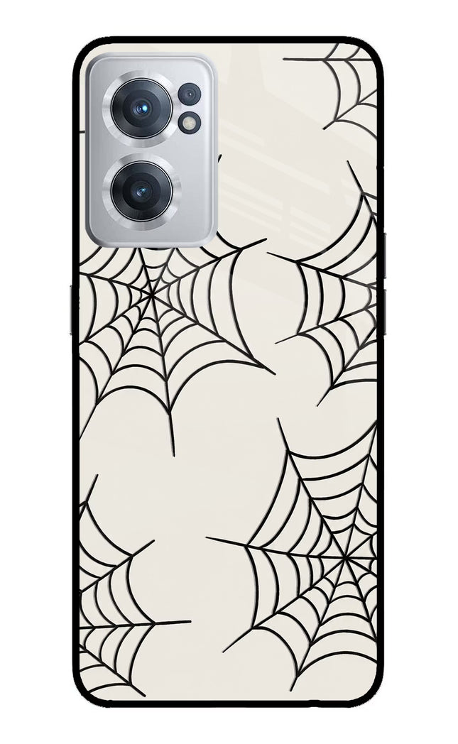 Spider Web OnePlus Nord CE 2 5G Glass Case