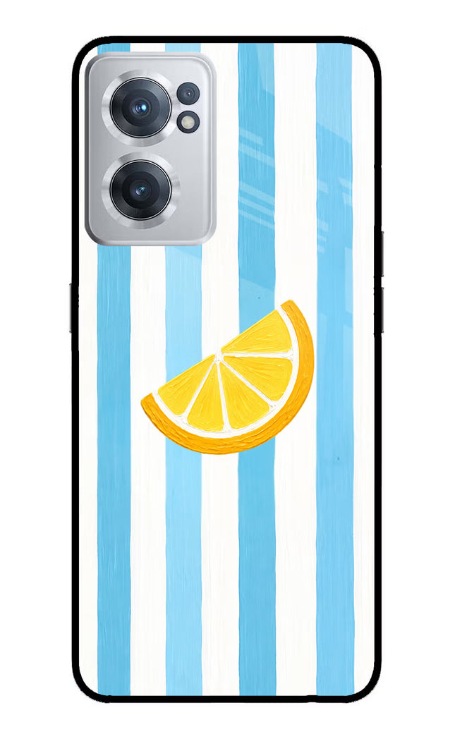 Summer Lemon OnePlus Nord CE 2 5G Glass Case
