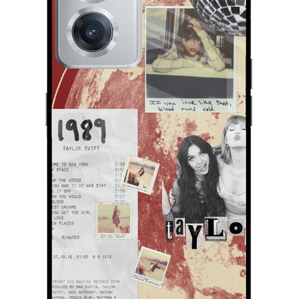 Taylor Swift OnePlus Nord CE 2 5G Glass Case