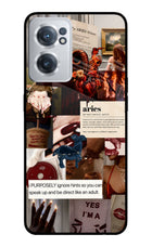Zodiac Aries OnePlus Nord CE 2 5G Glass Case