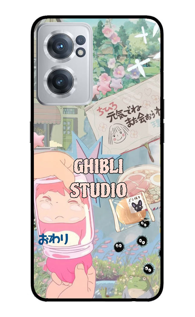 Studio Ghibli OnePlus Nord CE 2 5G Glass Case