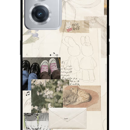 Soft Aesthetic OnePlus Nord CE 2 5G Glass Case