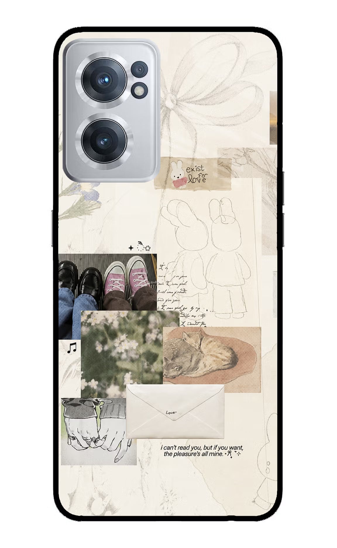 Soft Aesthetic OnePlus Nord CE 2 5G Glass Case