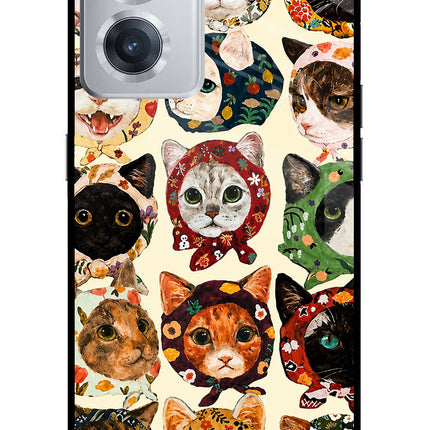 Cool Cat OnePlus Nord CE 2 5G Glass Case