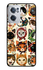 Cool Cat OnePlus Nord CE 2 5G Glass Case