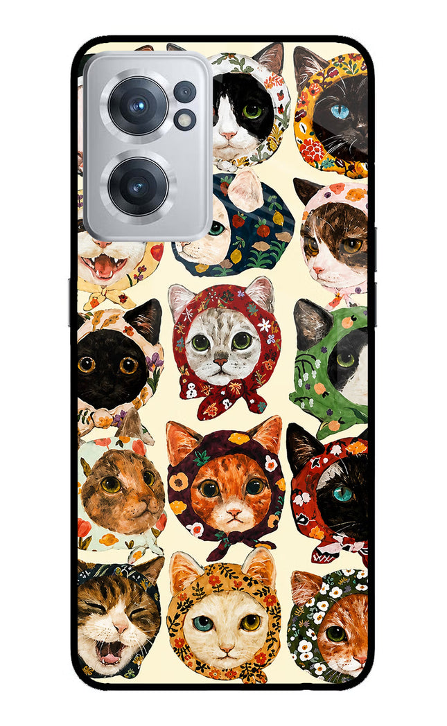 Cool Cat OnePlus Nord CE 2 5G Glass Case