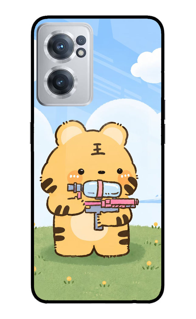 Tiger Treat OnePlus Nord CE 2 5G Glass Case