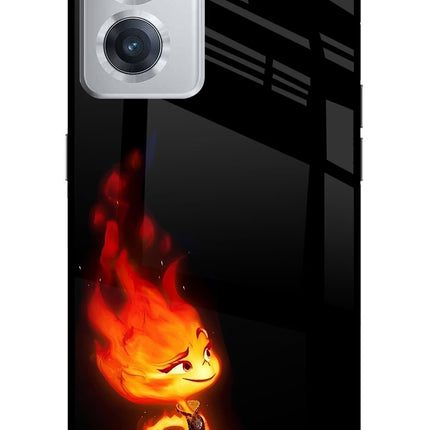 Ember Flame OnePlus Nord CE 2 5G Glass Case