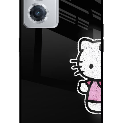 Kitty Charm OnePlus Nord CE 2 5G Glass Case