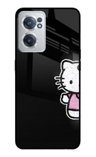Kitty Charm OnePlus Nord CE 2 5G Glass Case
