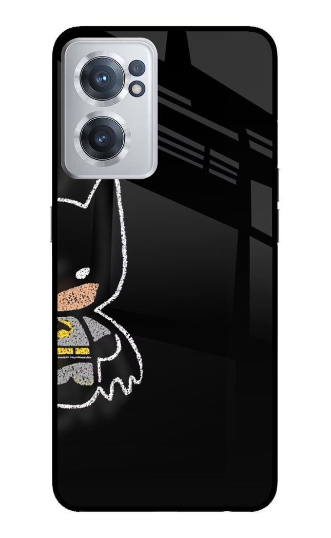 Bat Kitty OnePlus Nord CE 2 5G Glass Case