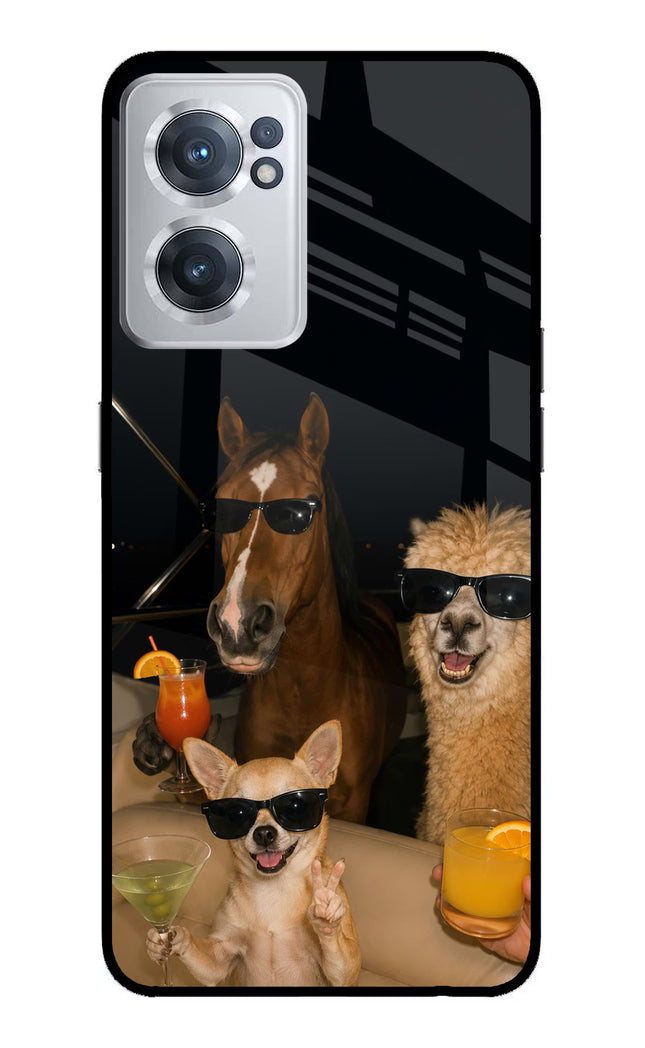 Party Squad OnePlus Nord CE 2 5G Glass Case