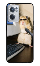 Hacker Hamster OnePlus Nord CE 2 5G Glass Case