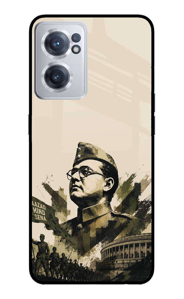 Netaji Rising OnePlus Nord CE 2 5G Glass Case