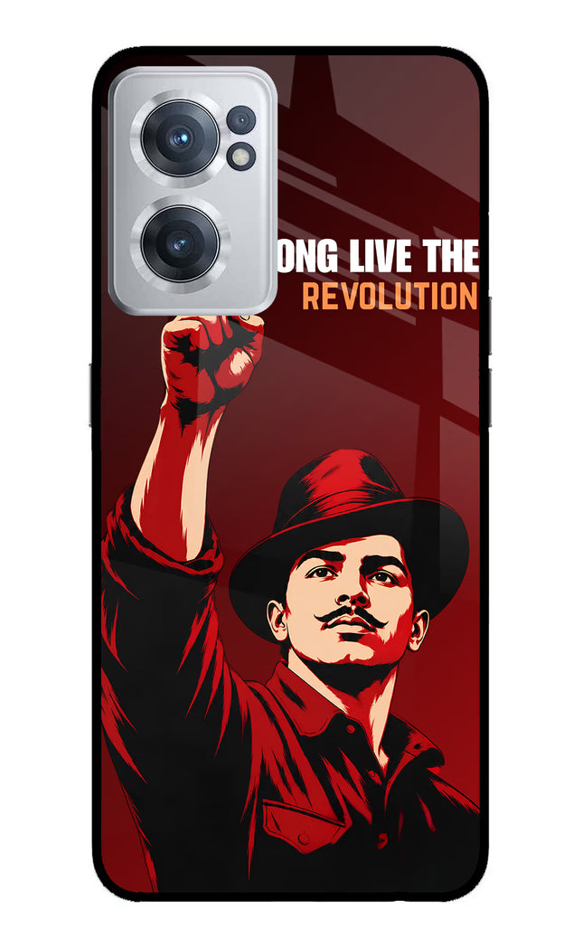 Bhagat Singh Revolution OnePlus Nord CE 2 5G Glass Case