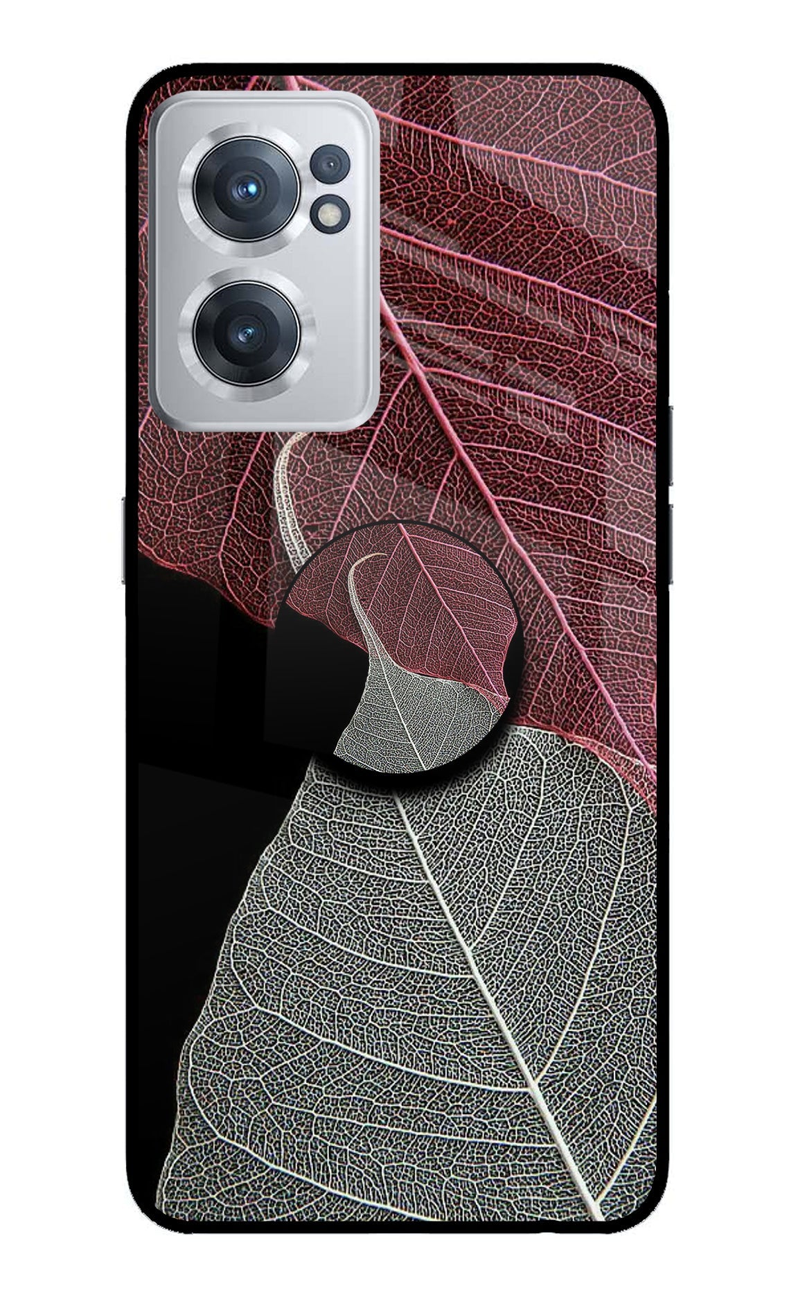 Leaf Pattern OnePlus Nord CE 2 5G Pop Case