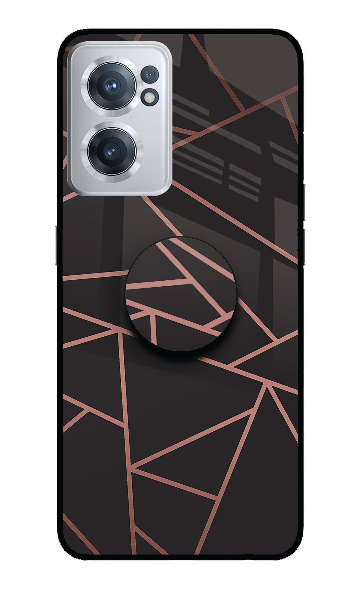 Geometric Pattern OnePlus Nord CE 2 5G Glass Case