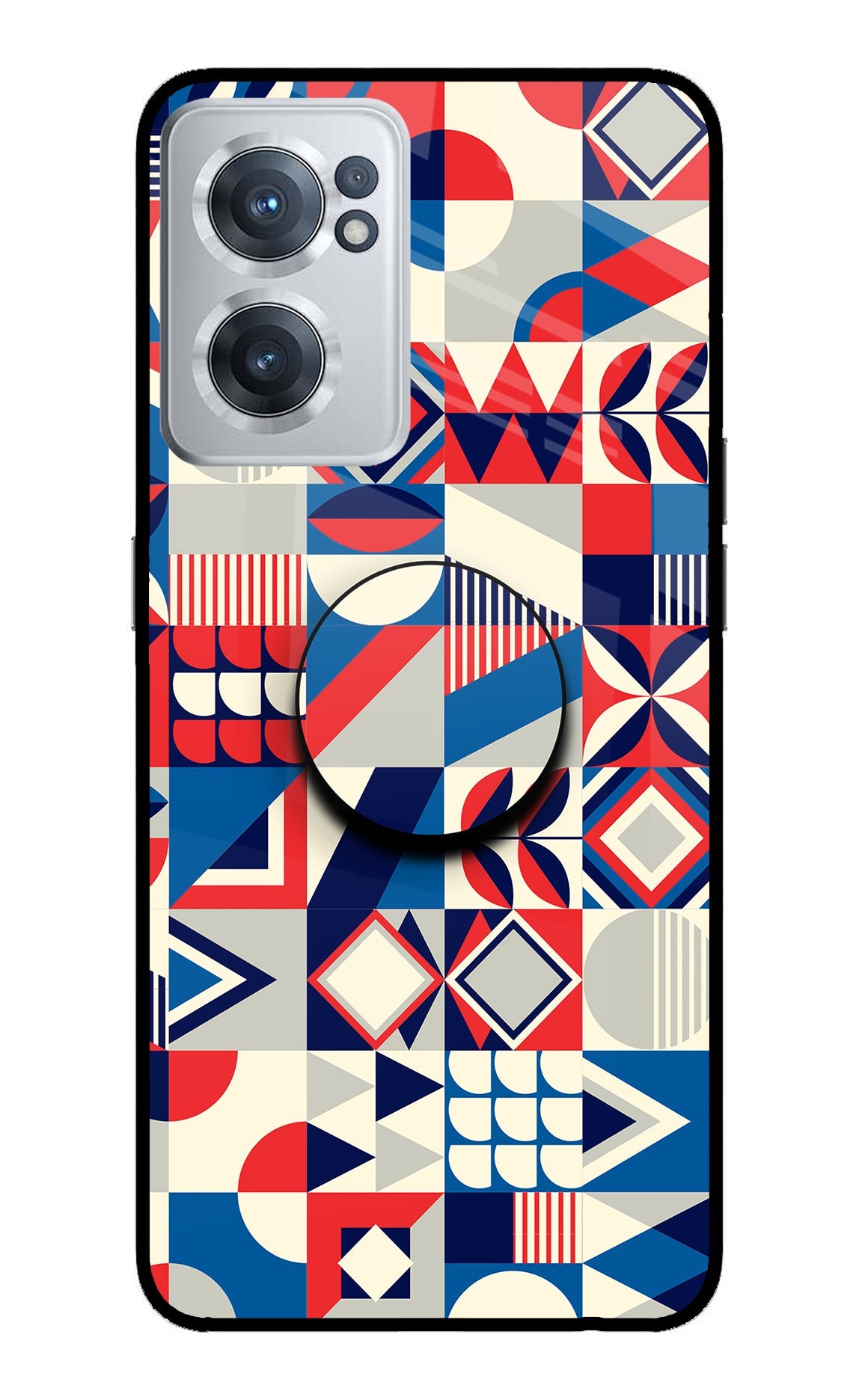 Colorful Pattern OnePlus Nord CE 2 5G Glass Case