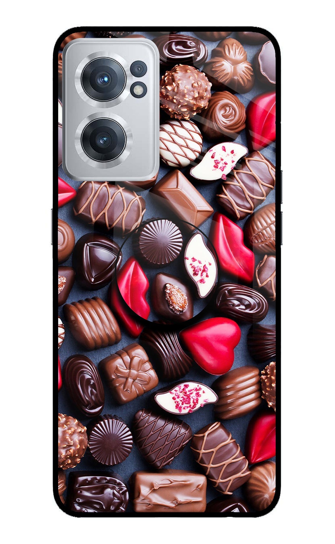 Chocolates OnePlus Nord CE 2 5G Glass Case
