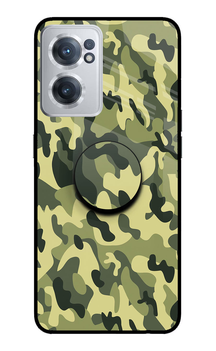 Camouflage OnePlus Nord CE 2 5G Pop Case, Metal case