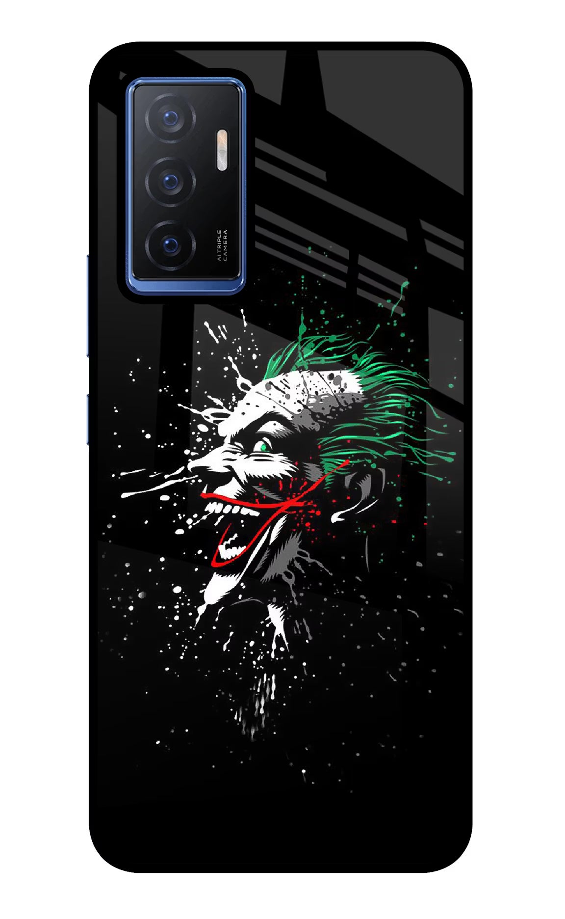 Joker Vivo V23E 5G Glass Case Back Cover by Casekaro