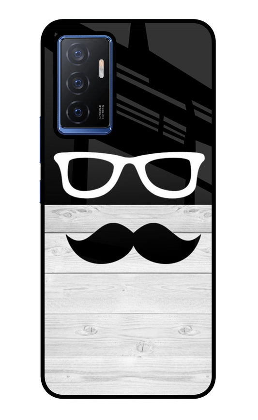 Mustache Vivo V23E 5G Glass Case