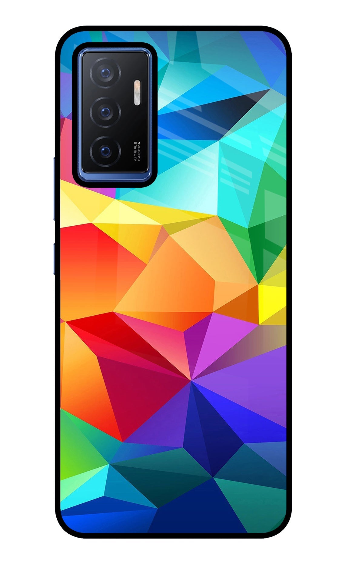 Abstract Pattern Vivo V23E 5G Glass Case