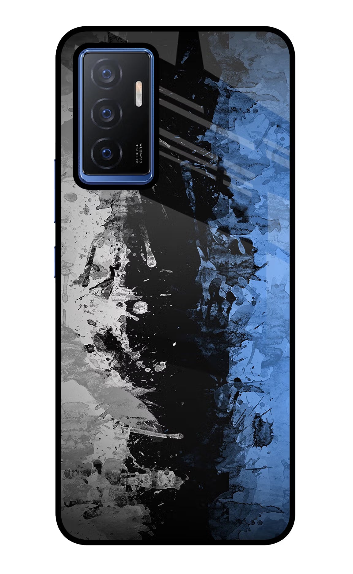 Artistic Design Vivo V23E 5G Glass Case Back Cover by Casekaro