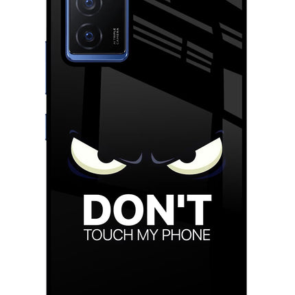 Don'T Touch My Phone Vivo V23E 5G Glass Case