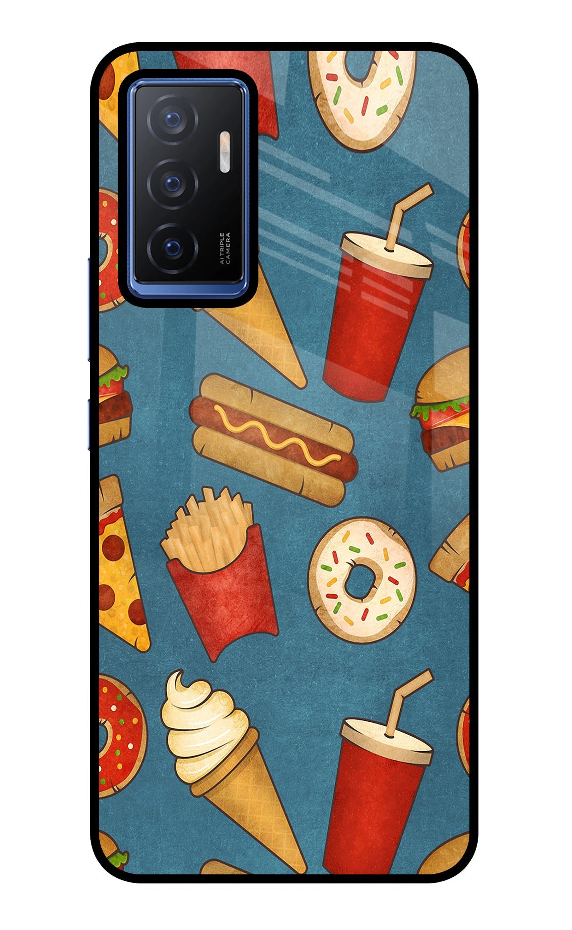 Foodie Vivo V23E 5G Back Cover