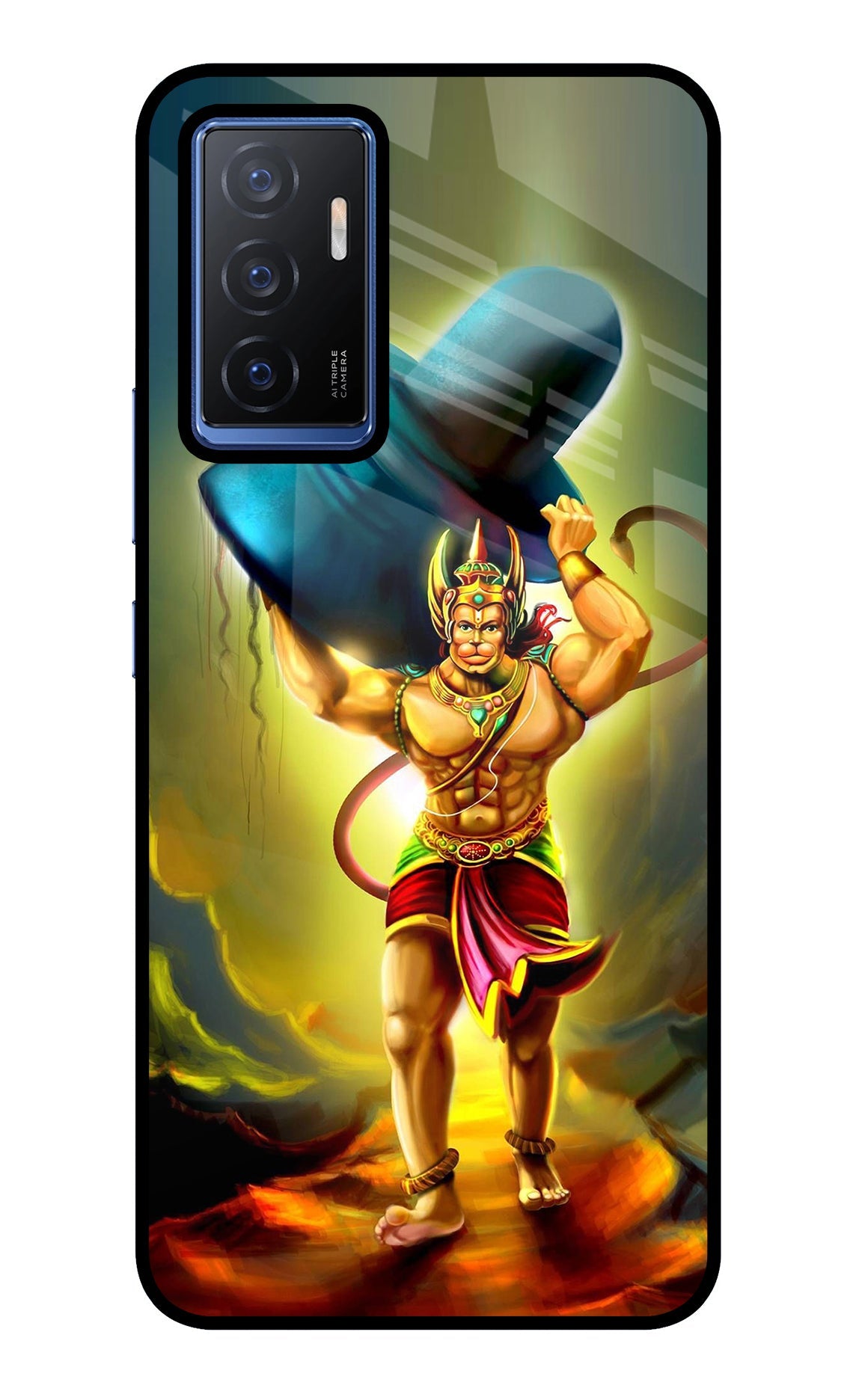Lord Hanuman Vivo V23E 5G Glass Case