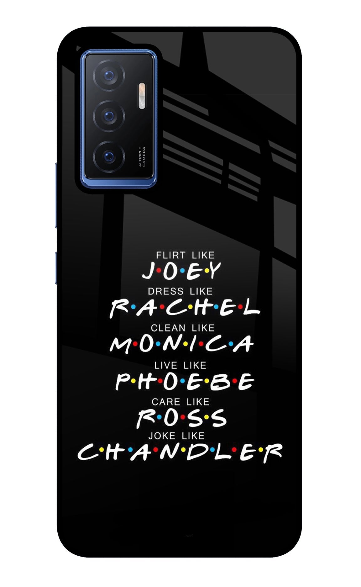 FRIENDS Character Vivo V23E 5G Back Cover