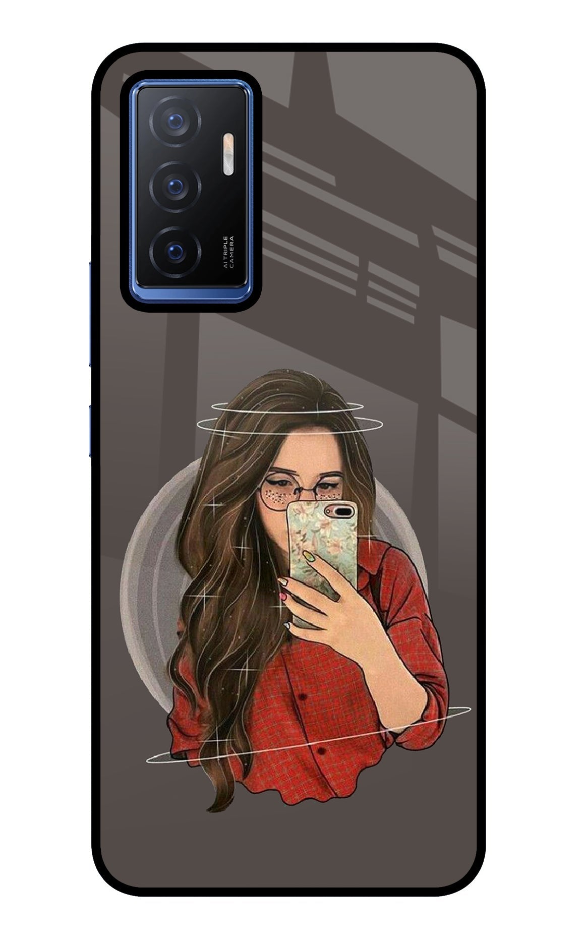 Selfie Queen Vivo V23E 5G Glass Case