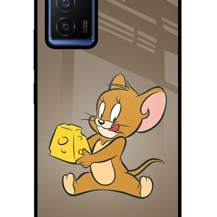 Jerry Vivo V23E 5G Glass Case Back Cover by Casekaro