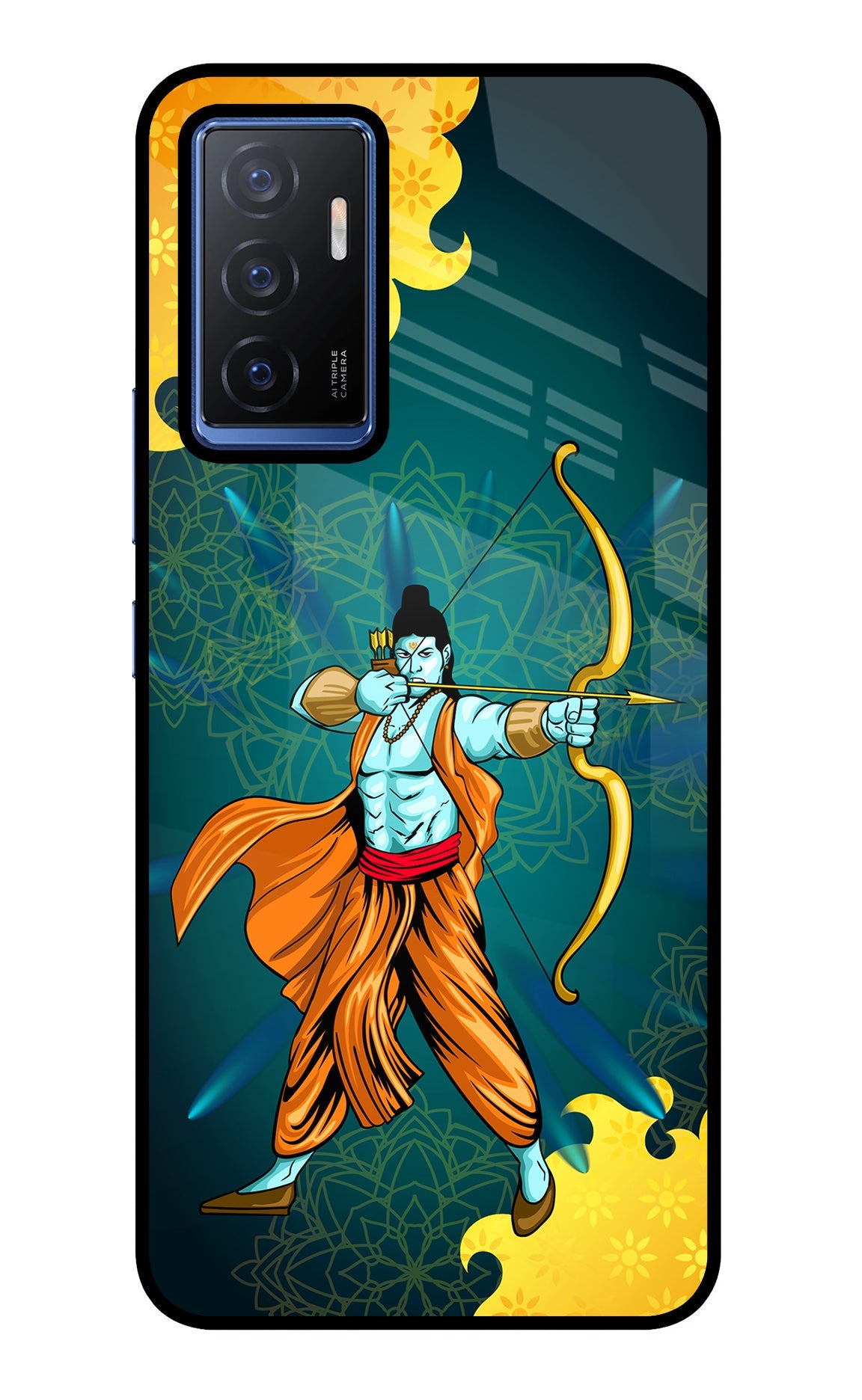 Lord Ram - 6 Vivo V23E 5G Glass Case