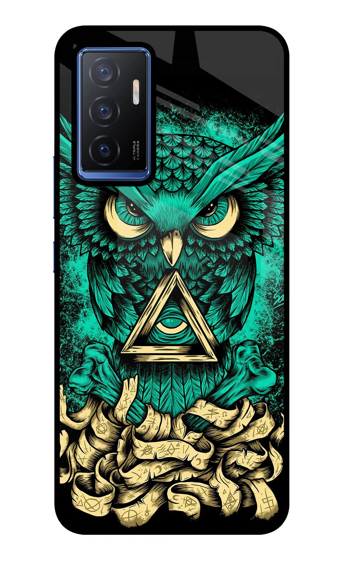 Green Owl Vivo V23E 5G Back Cover